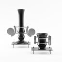 cup with metal handle black