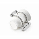 cup with metal handle white