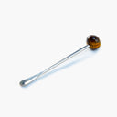 stirring spoon tiger's eye brown
