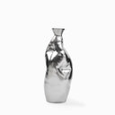 pillow vase silver