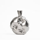 cookie vase silver
