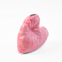 heart vase pink