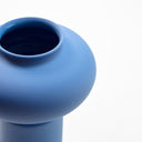 donut vase pastel blue
