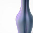 3D printed vase VB003 L iris grey