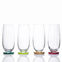 champagne glass malachite green
