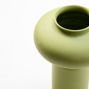 donut vase pistachio green