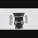cup with metal handle black