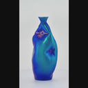 pillow vase metallic amethys